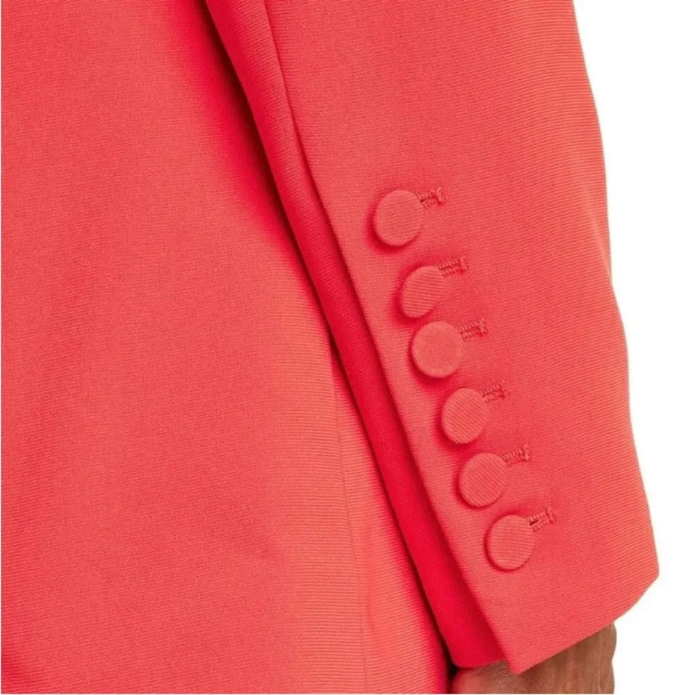 Sergio Hudson x Target Blazer Size 1X Women’s Plus Jacket Red Tailored NWT - Picture 3 of 4